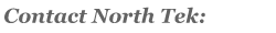 Contact North Tek